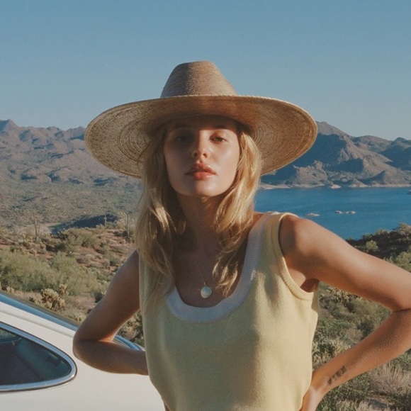 Lack Of Color Accessories - Lack of Color Western Wide Palma Palm Leaf Sun Protection Boho Beach Hat